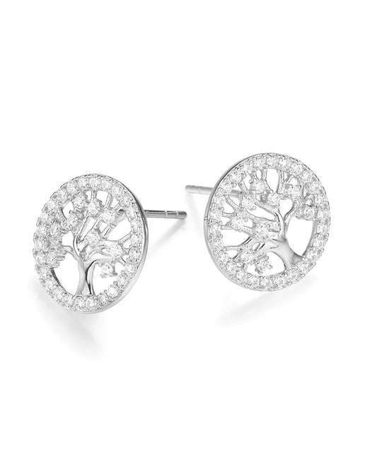 Tree Of Life Stud Earrings