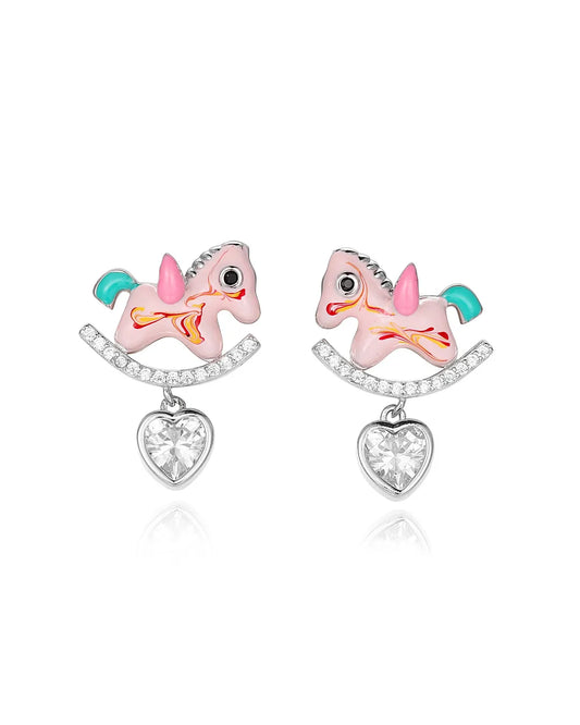 Gorgeous Pink Stud Earrings for a Soft and Feminine Fashion Style