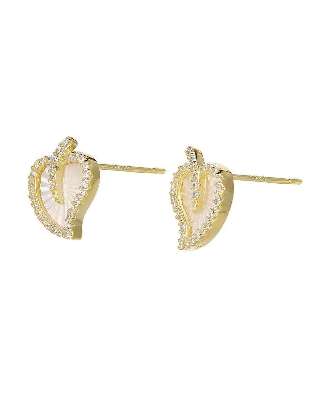Stunning Gold Leaf Earrings Inspired by the Beauty of Nature