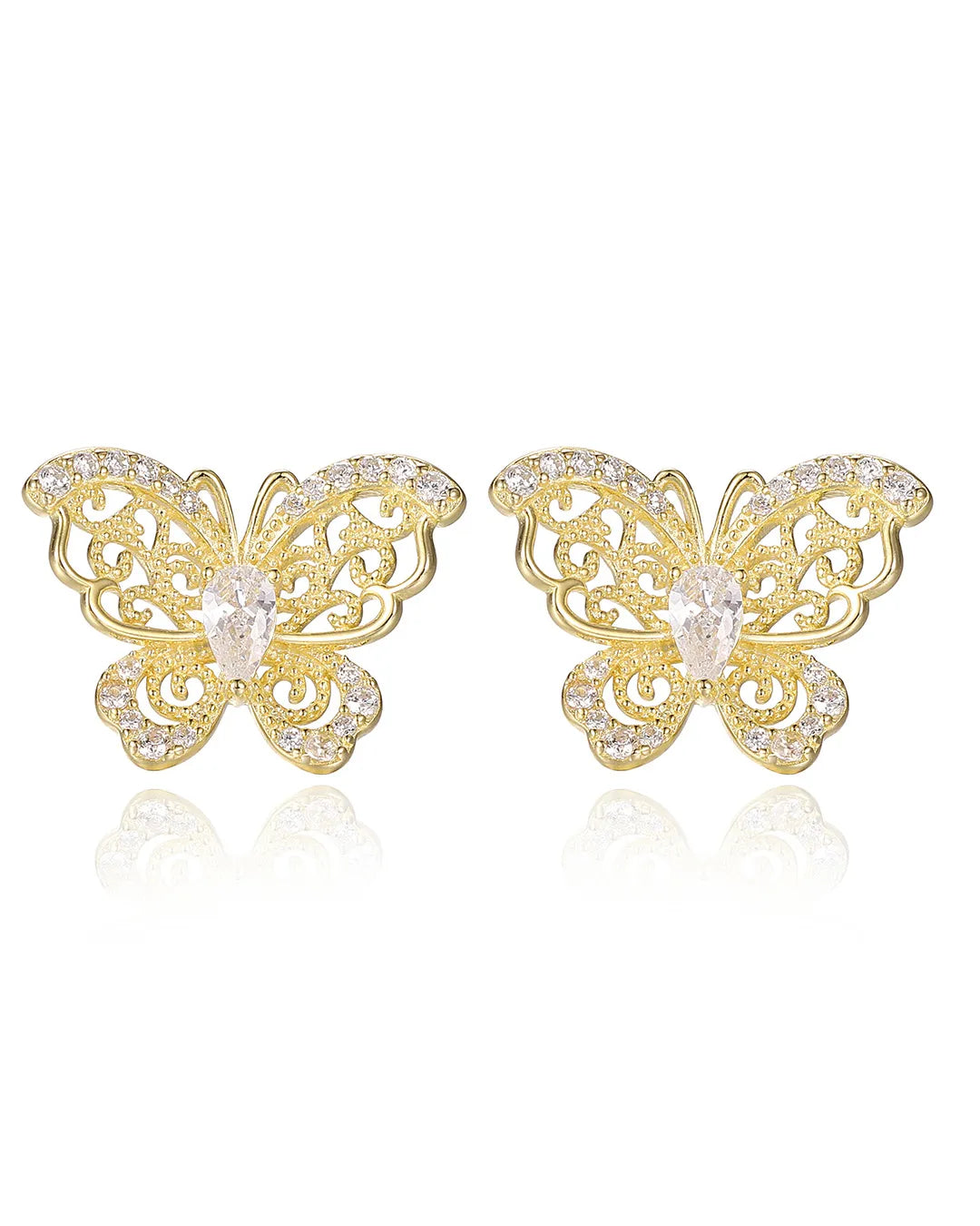 Luxury Butterfly Dangle Earrings