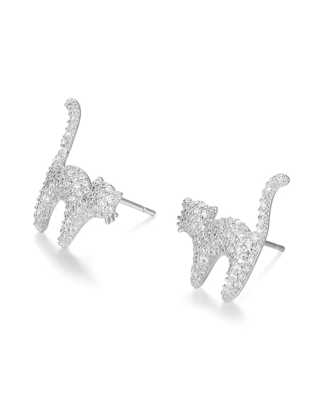 Luxury Cat Design Earrings