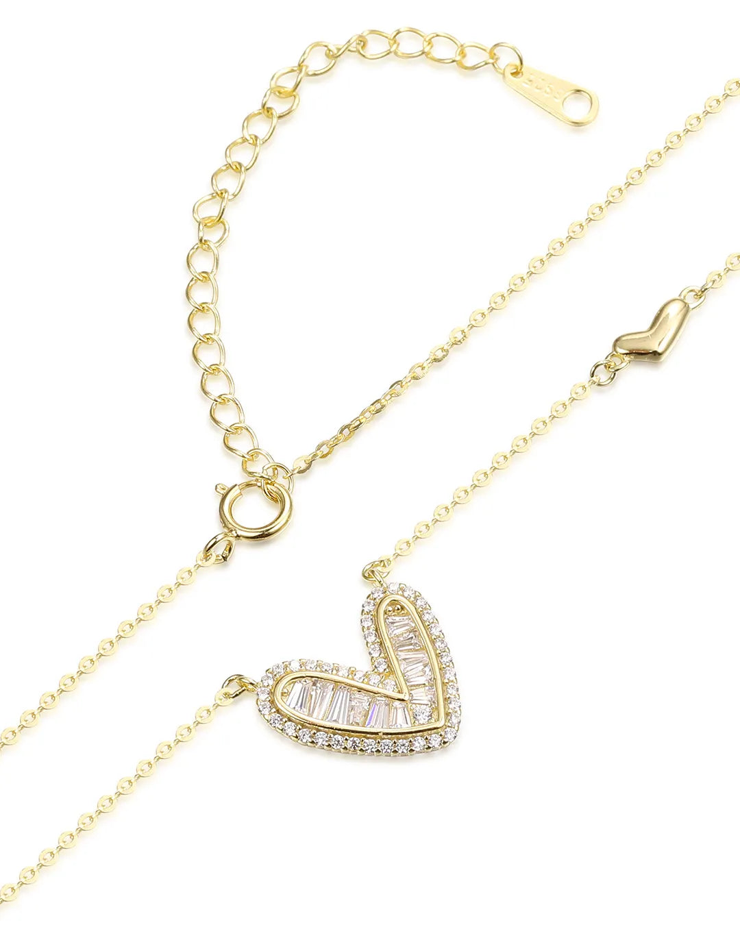 Radiant Gold Heart Necklace to Celebrate Love and Friendship