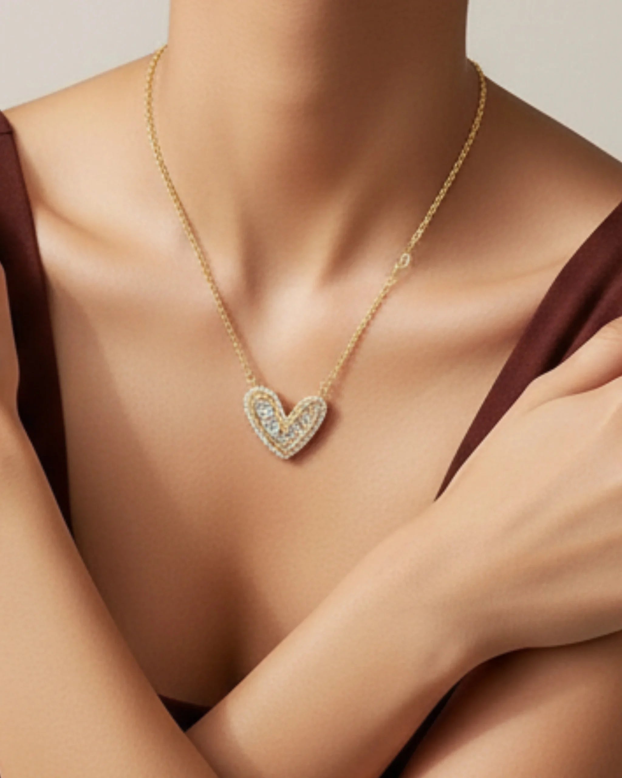 Radiant Gold Heart Necklace to Celebrate Love and Friendship