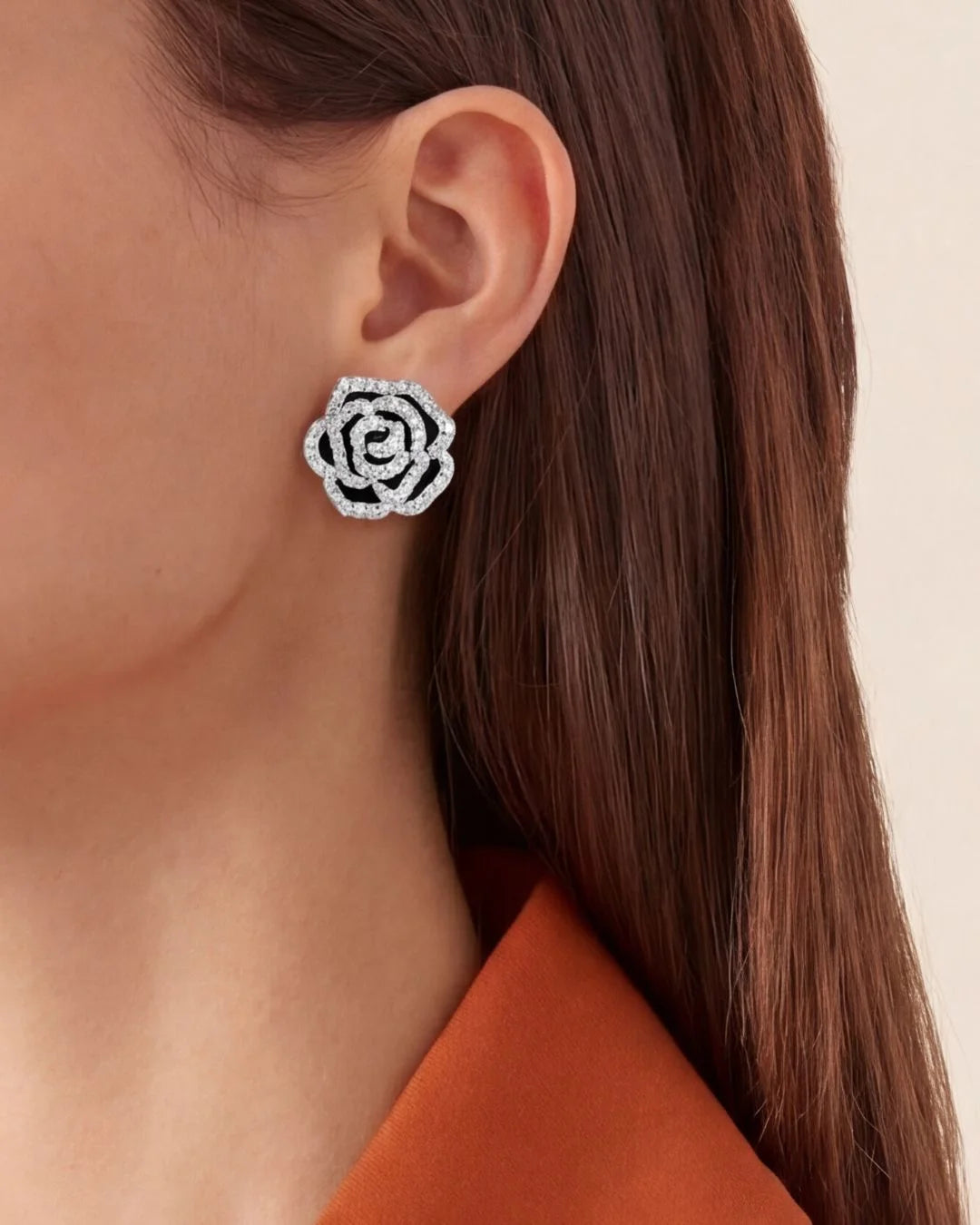 Vintage Inspired Black Stone Earrings for a Dramatic Fashion Look