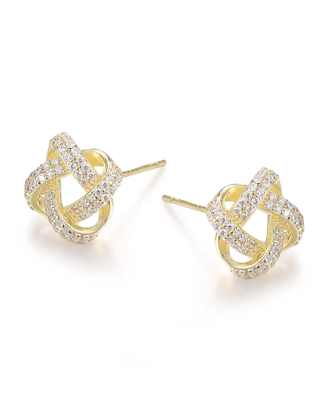Infinity Gold Earrings