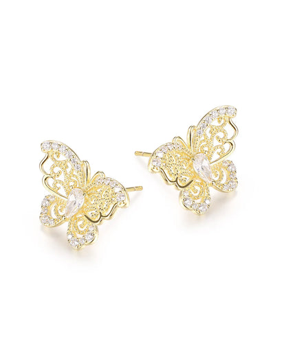 Luxury Butterfly Dangle Earrings
