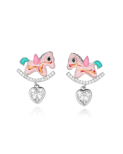 Gorgeous Pink Stud Earrings for a Soft and Feminine Fashion Style