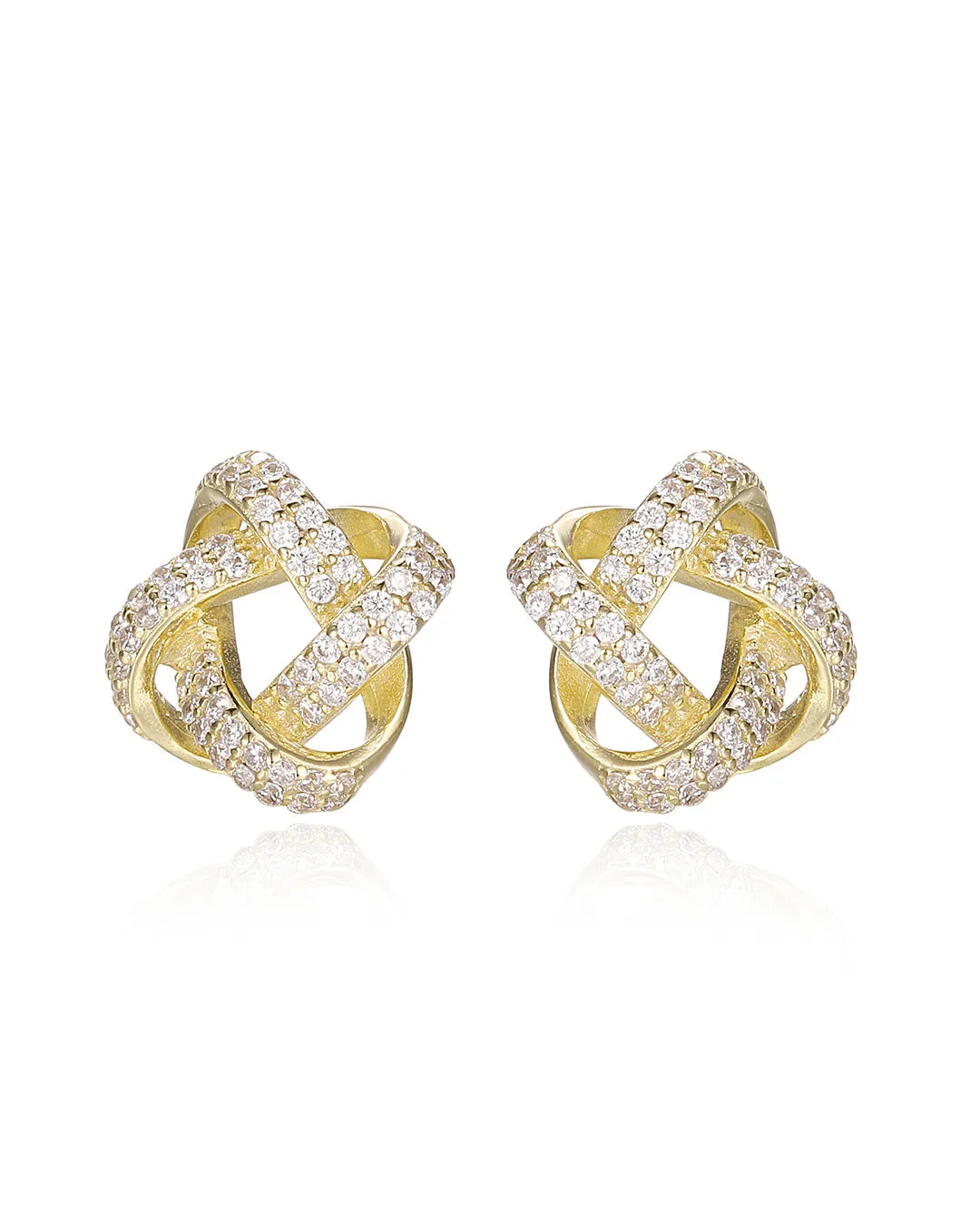 Infinity Gold Earrings