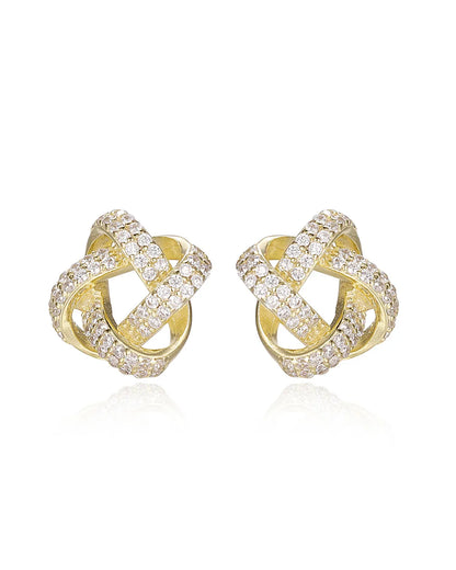 Infinity Gold Earrings
