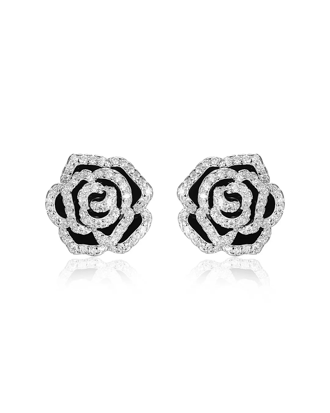 Vintage Inspired Black Stone Earrings for a Dramatic Fashion Look