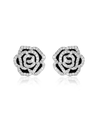 Vintage Inspired Black Stone Earrings for a Dramatic Fashion Look