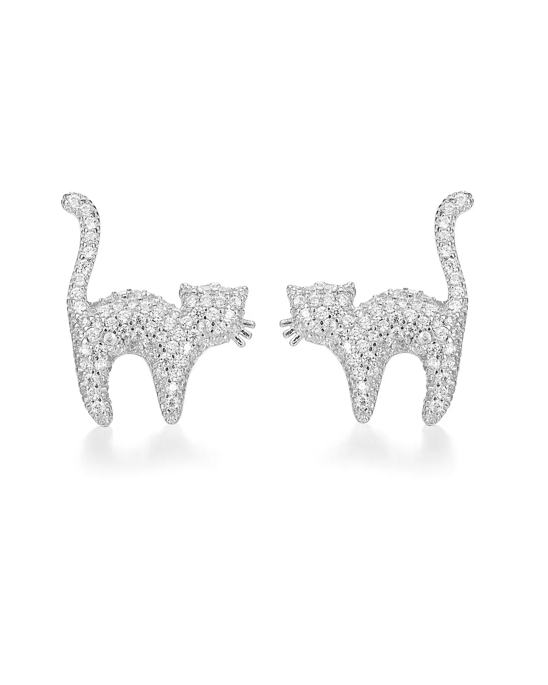 Luxury Cat Design Earrings