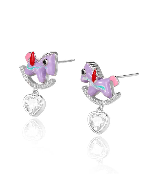 Magical Unicorn Stud Earrings Crafted for a Playful and Fun Style