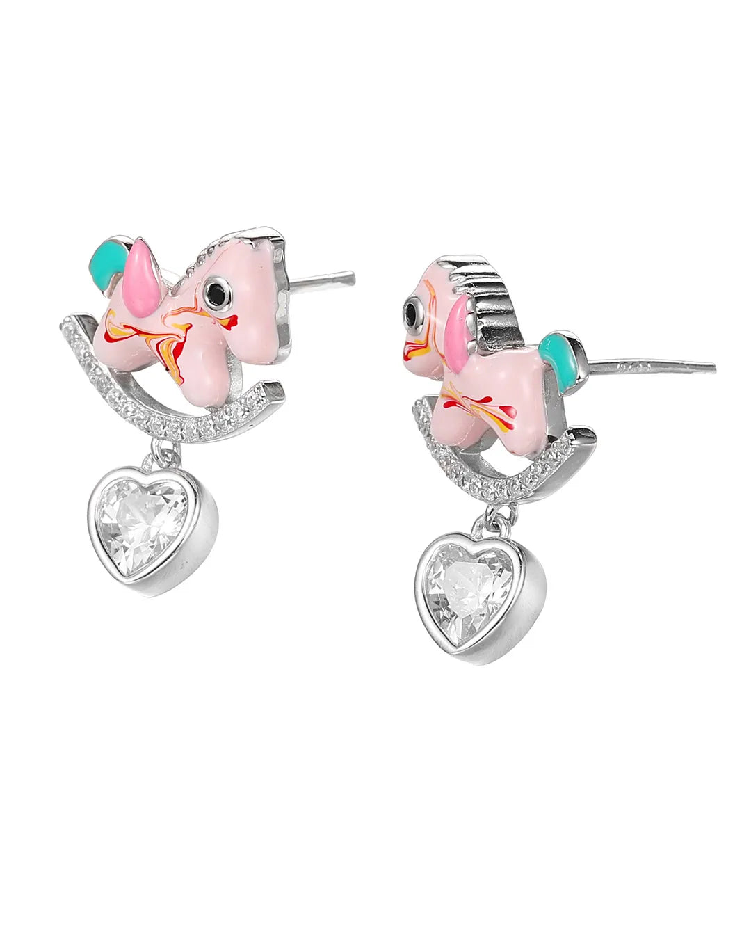 Gorgeous Pink Stud Earrings for a Soft and Feminine Fashion Style