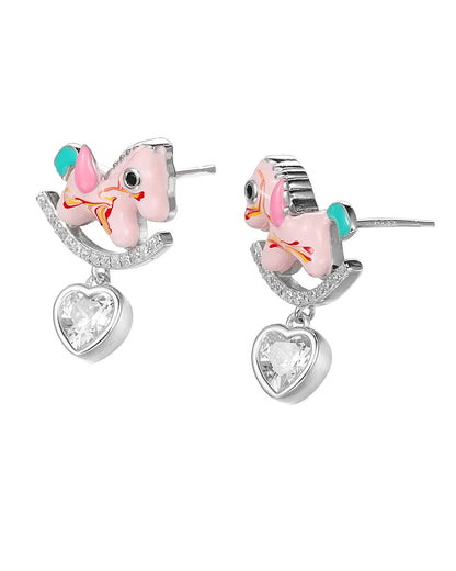 Gorgeous Pink Stud Earrings for a Soft and Feminine Fashion Style