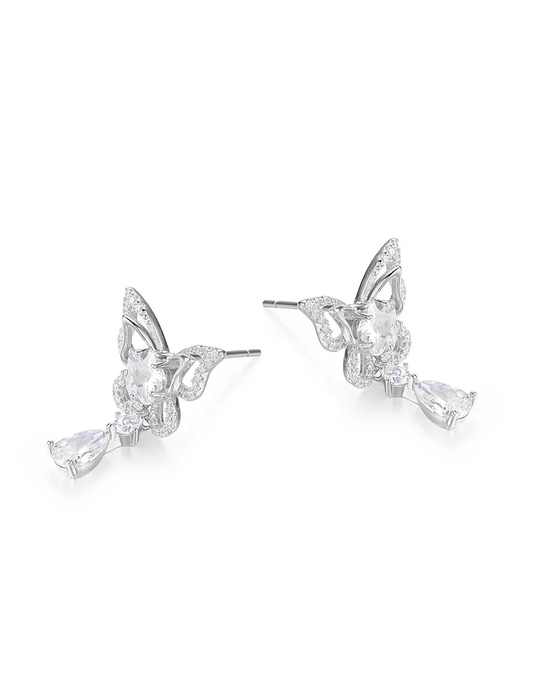 Butterfly Crystal Earrings