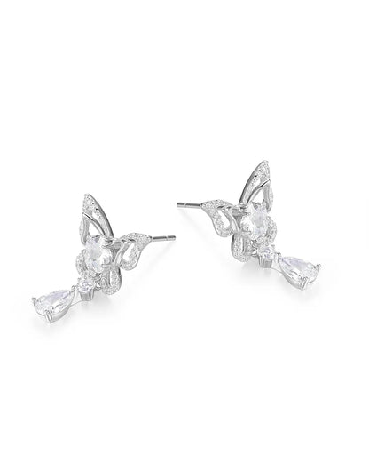 Butterfly Crystal Earrings