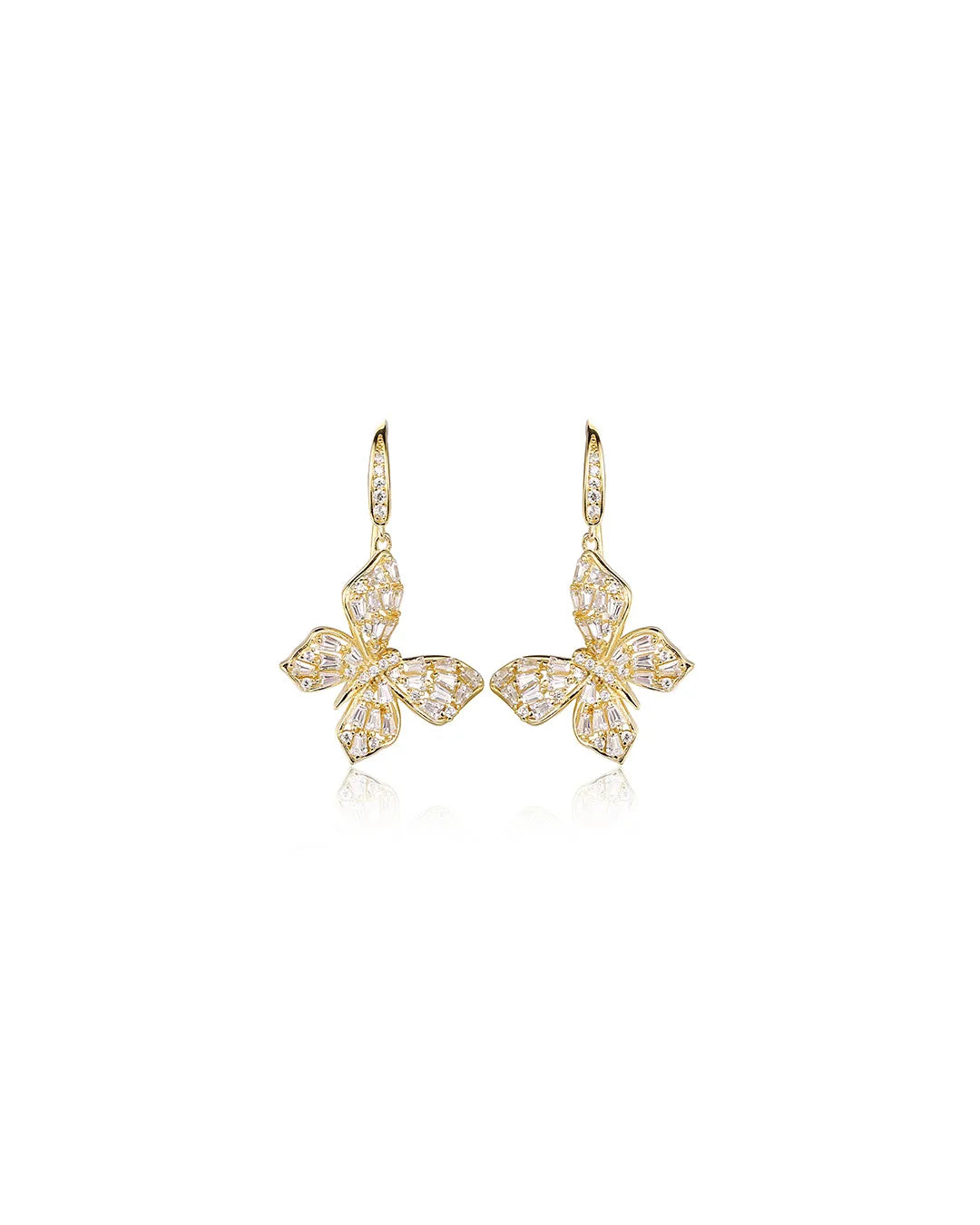 Graceful Butterfly Earrings Symbolizing Beauty and Transformation