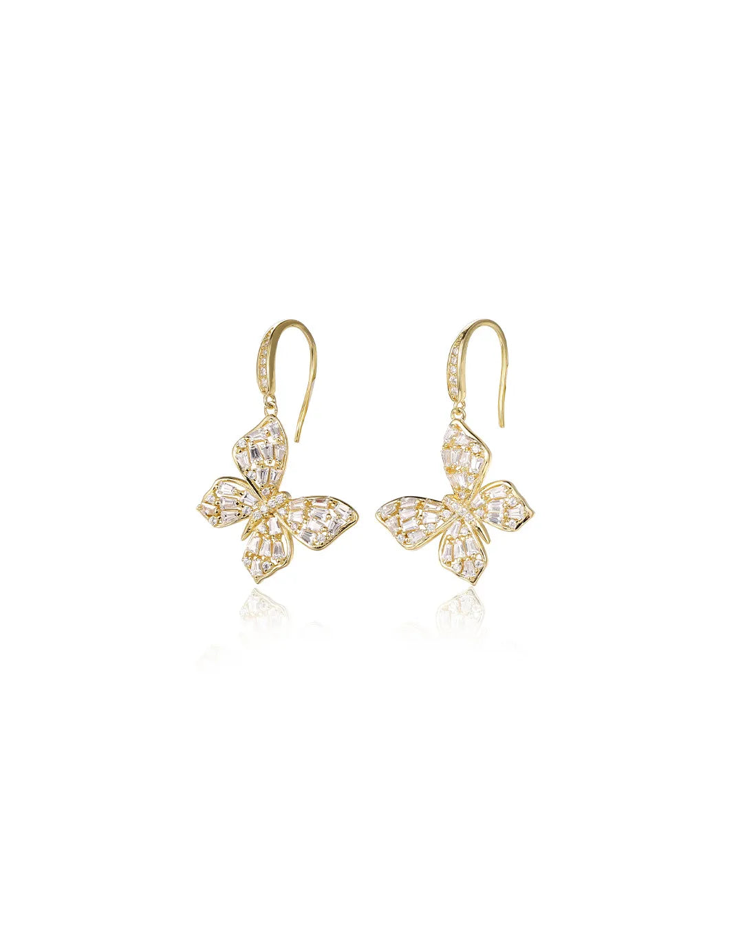 Graceful Butterfly Earrings Symbolizing Beauty and Transformation