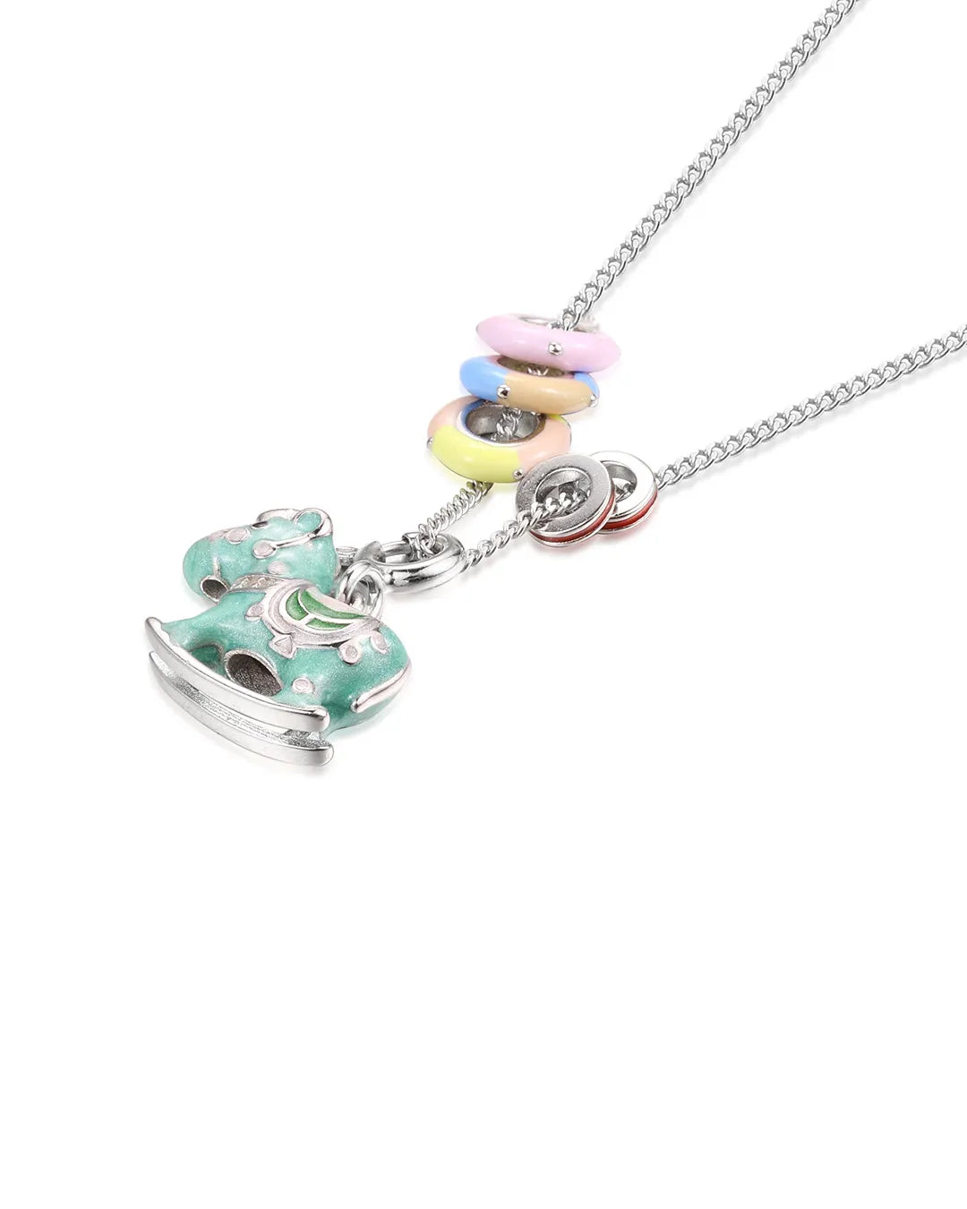 Charming Horse Necklace With a Unique Rocking Horse Design