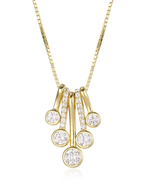 Luxurious Gold Diamond Necklace for Unmatched Brilliance and Style