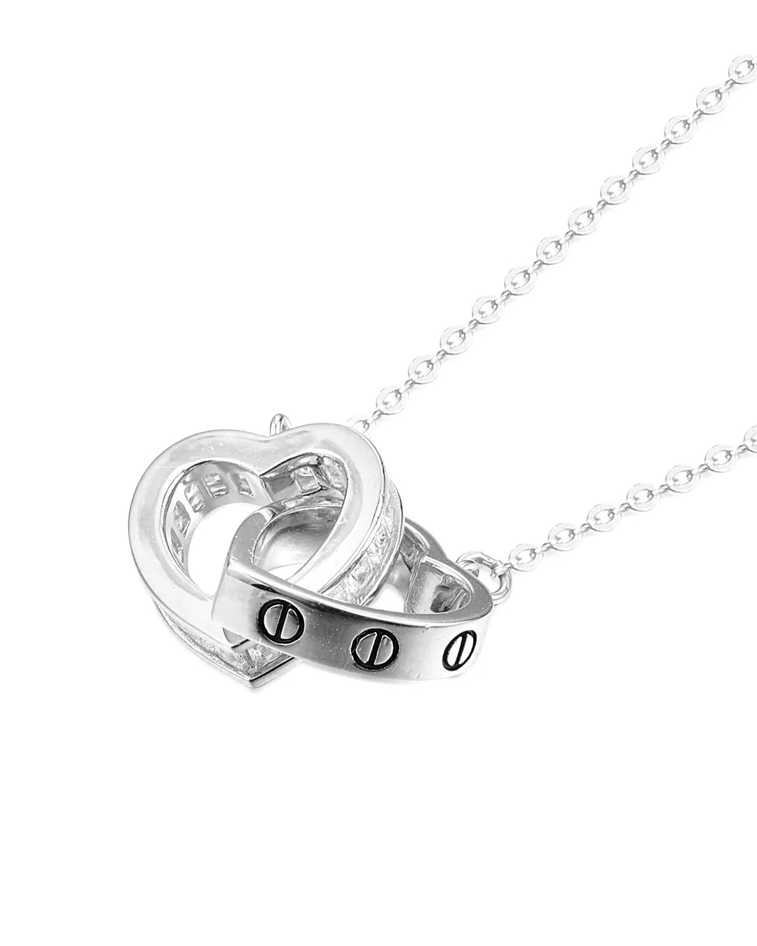 Bold Silver Link Necklace for a Modern and Fashionable Statement