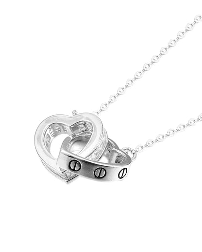 Bold Silver Link Necklace for a Modern and Fashionable Statement