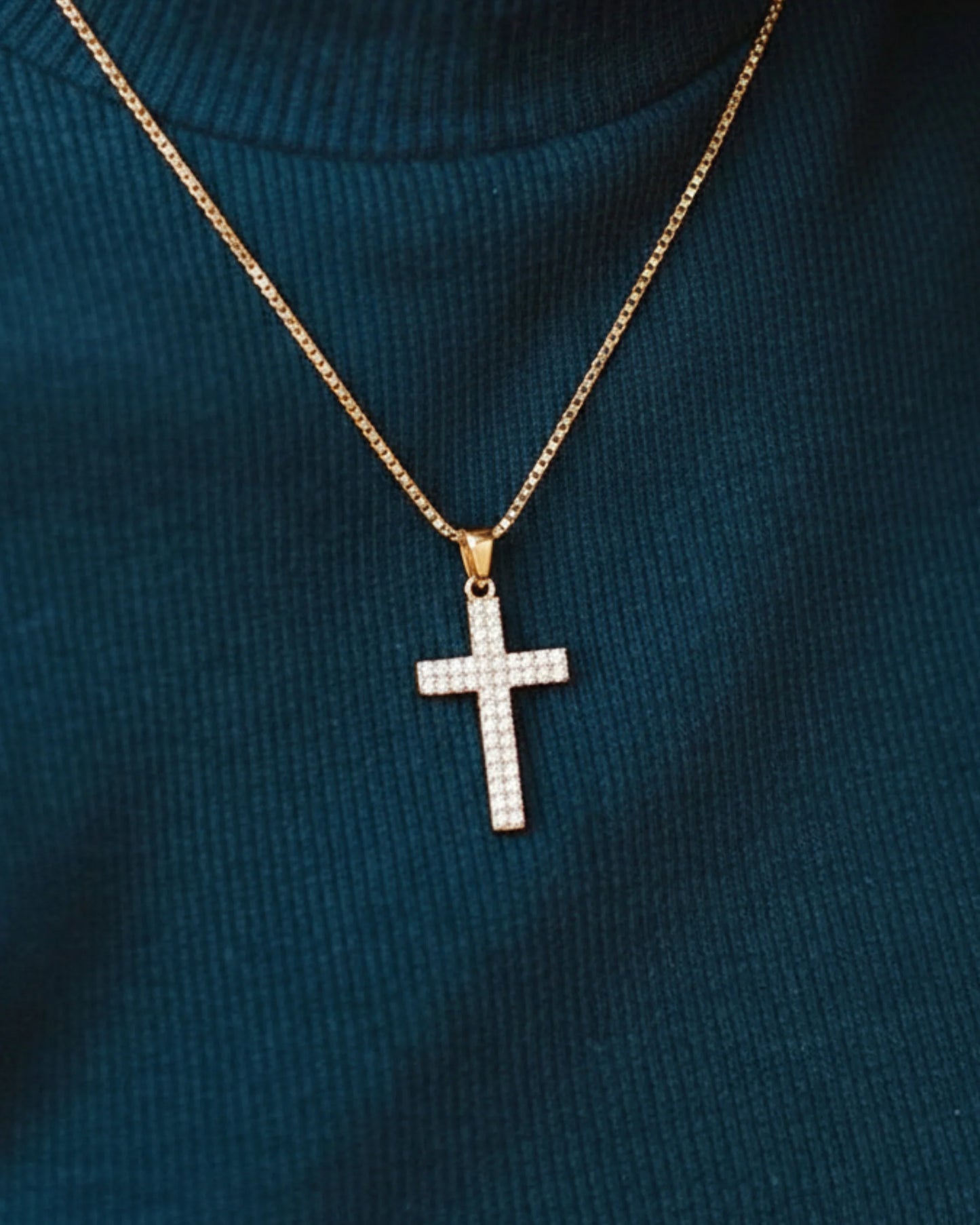 Gold Cross Necklace Designed for Daily Faith and Grace