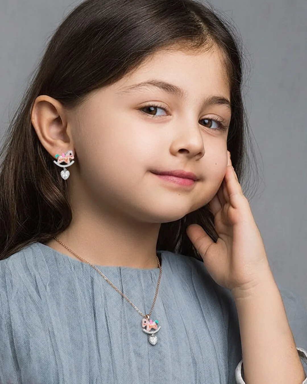 Unicorn Horse Stud Earrings