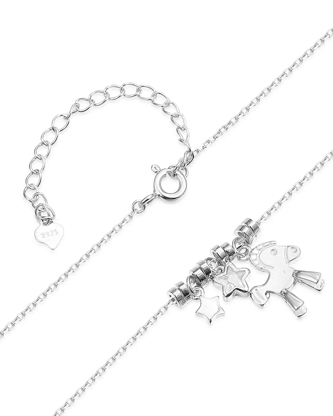 Silver Unicorn Charm Necklace - Image 4