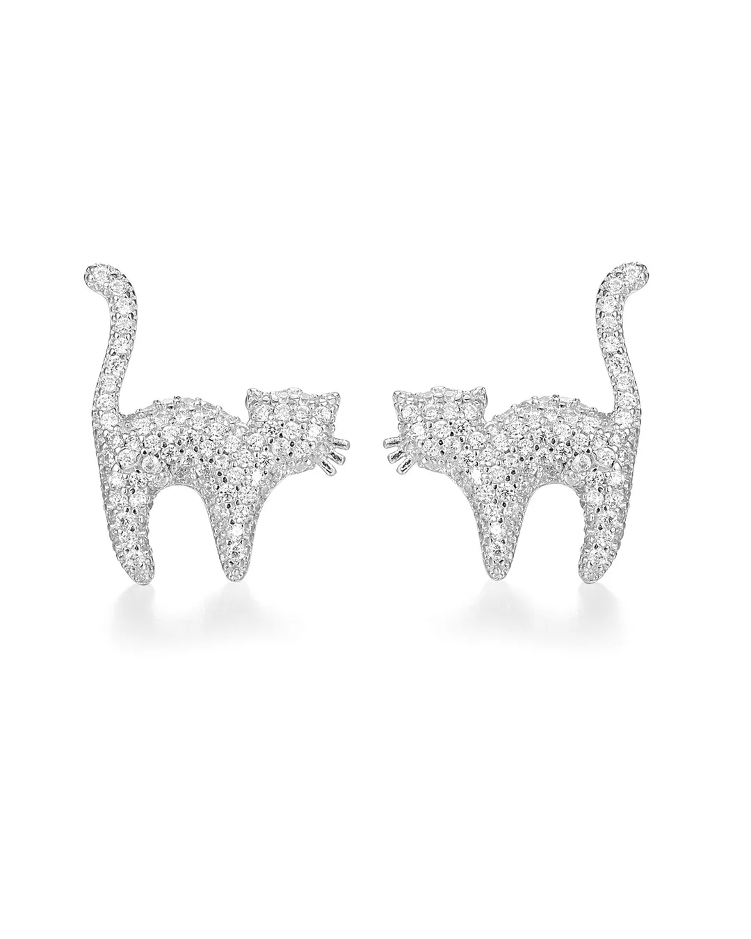 Luxury Cat Design Earrings
