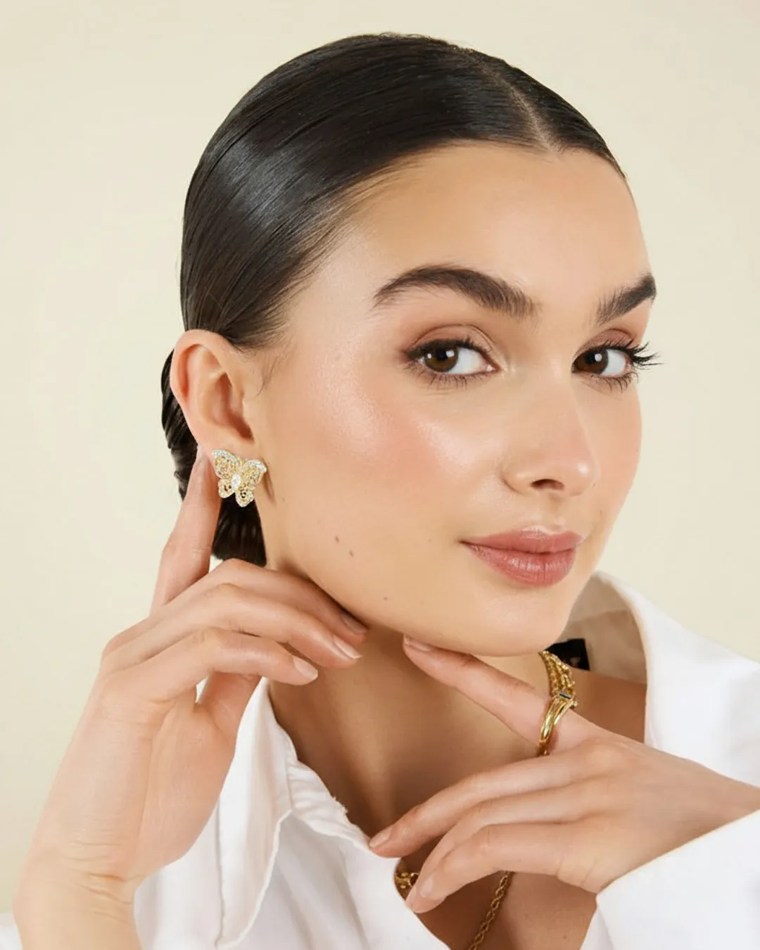 Luxury Butterfly Dangle Eaarings