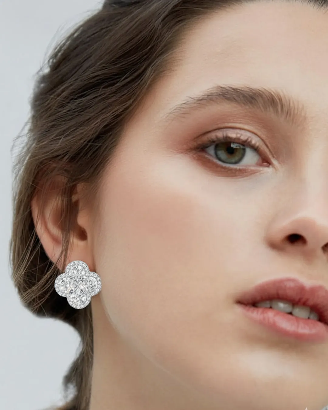 Luxury Square Crystal Earrings